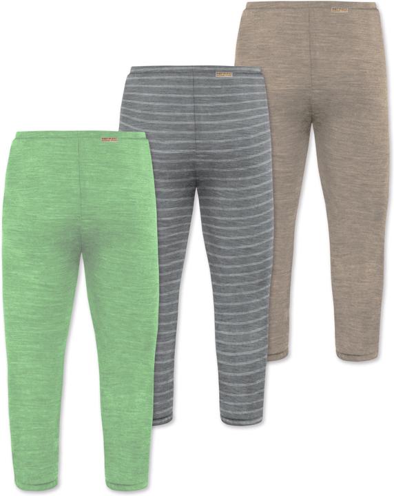 Immagine prodotto Normani Confezione da 3 pantaloni baby merino con piedini - 9543 (80)