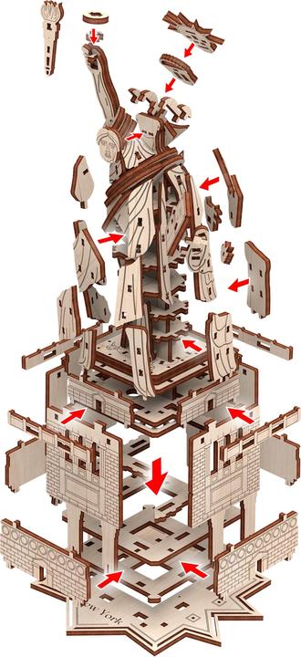 Produktbild Mr Playwood Mr. Playwood: Statue of Liberty