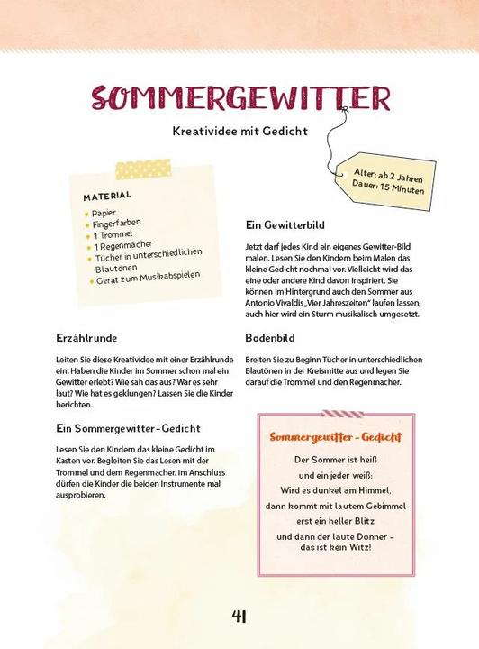 Immagine prodotto Die schönsten Morgenkreisideen für Krippenkinder (Tedesco, Monika Laut-Zimmermann, 2023)