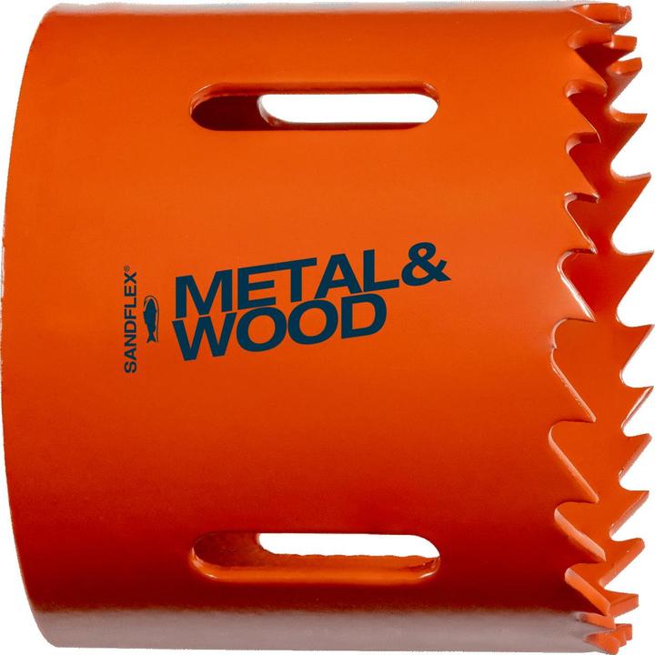 Actual product image Bahco Sandflex bi-metal hole saw for metal/wood panels/plastic 35 mm - cardboard packaging (35 mm)