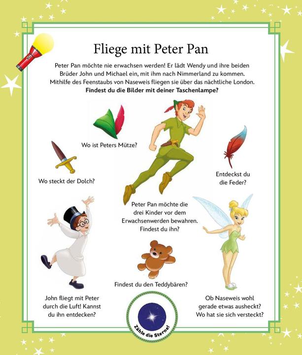 Produktbild Mein Taschenlampenbuch Disney Klassiker (Deutsch)