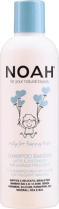 Immagine prodotto Noah Shampoo per bambini con latte e zucchero per lavaggi frequenti 250ml (250 ml, Shampoo liquido)