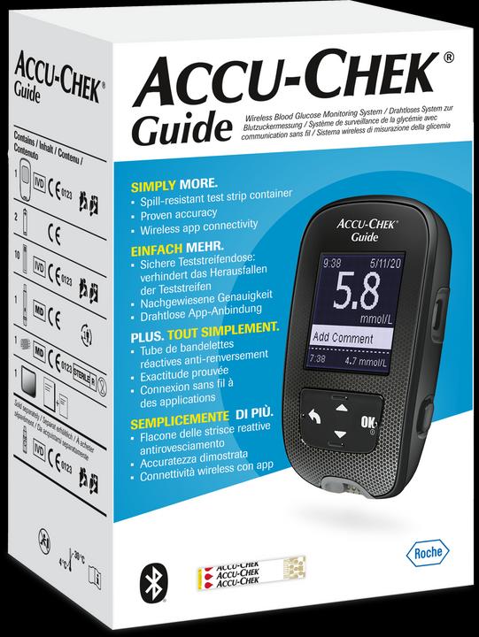 Accu-Chek Guide Set mmol/l incl. 10 tests (Glucose monitors)