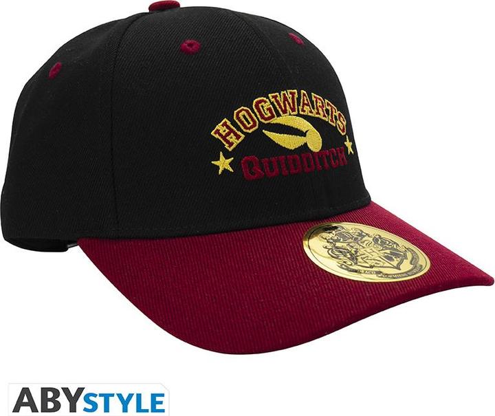 ABYstyle Cappellino Harry Potter : Quidditch (Rosso/Nero)