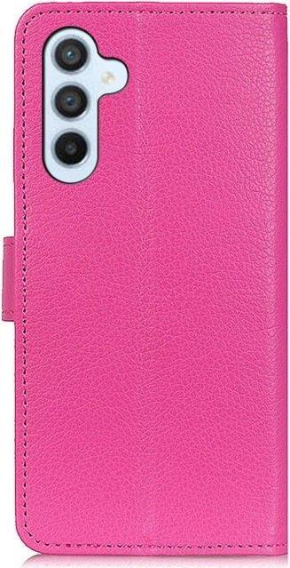 Produktbild MU Classic Litchi Leder Bookcover Series (Samsung Galaxy S25+, Samsung Galaxy S24+)