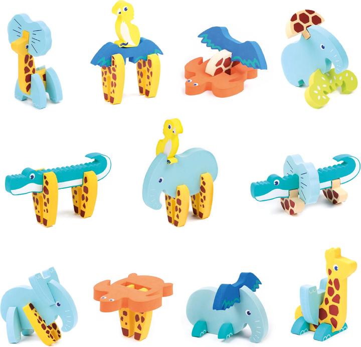 Image du produit LUDI 3D Foam Puzzle Game - (LU30084) (18 pièces)