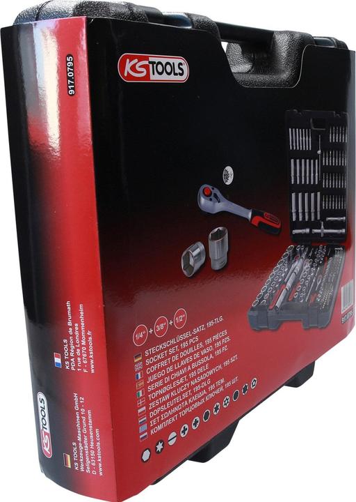 Produktbild KS Tools Steckschlüssel-Satz (32 mm, 9 mm, 22 mm, 23 mm, 12 mm, 25 mm, 29 mm, 15 mm, 8 mm, 17 mm, 13 mm, 21 mm, 10  mm, 31 mm, 5 mm, 18 mm, 4 mm, 28 mm, 7 mm, 27 mm, 26 mm, 16 mm, 6 mm, 24 mm, 19 mm, 14 mm, 30 mm, 11 mm, 20 mm)