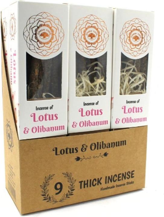 Produktbild Saraswati Räucherstäbchen Green Tree Lotus.RS635