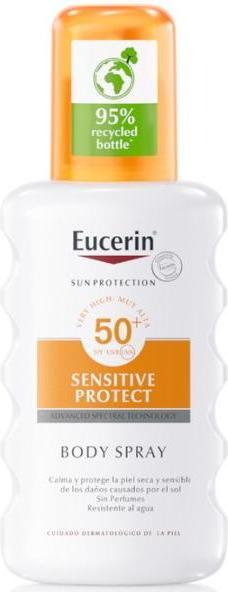Immagine prodotto Eucerin Solare Sensitive Protect SPF50+ (Spray solare, SPF 50+, 200 ml)