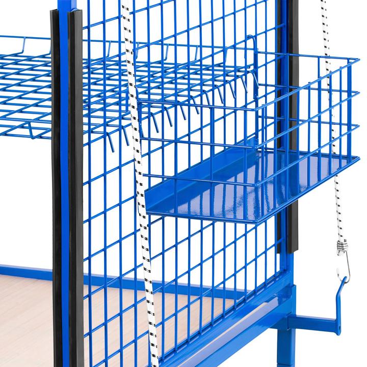Produktbild MSW Kfz-Werkstatt-Wagen - für Karosserieteile - 60x90x202 cm 220 kg Ersatzteilwagen (220 kg)