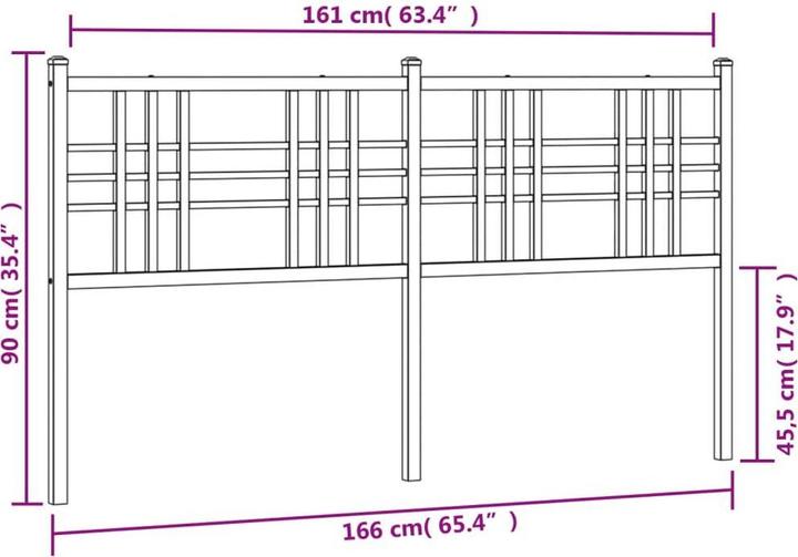Actual product image VidaXL Karen (166 x 3 x 90 cm)