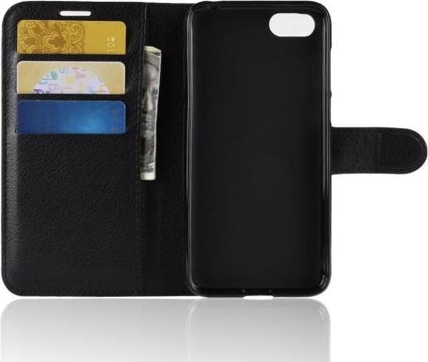 Actual product image MU Classic Litchi Leather Bookcover Series (Huawei Y5 (2018))