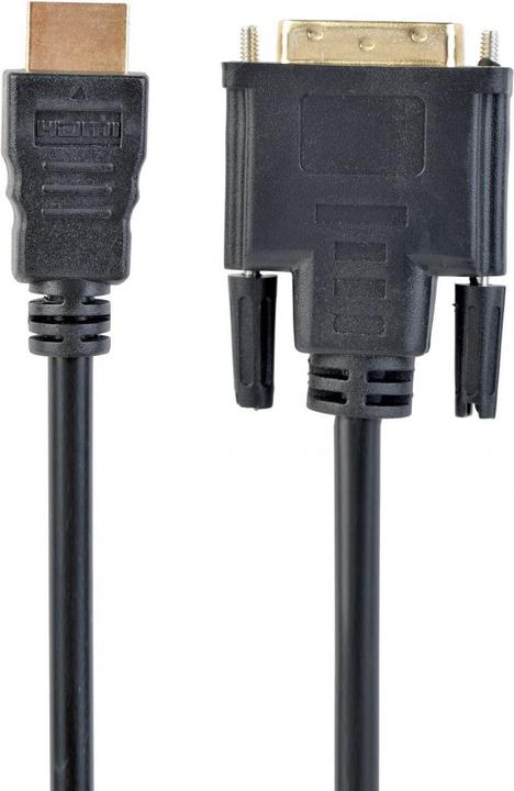Actual product image Gembird Cablexpert CC-HDMI-DVI-0.5M (0.50 m, HDMI, DVI)