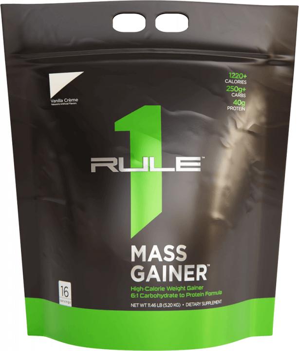 Actual product image Rule 1 R1 Mass Gainer (Vanilla cream, 1 pcs., 5330 g)