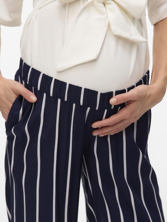 Actual product image Mamalicious Normal geschnitten Mid Rise Hose Hose mit weitem Beinschnitt (M)
