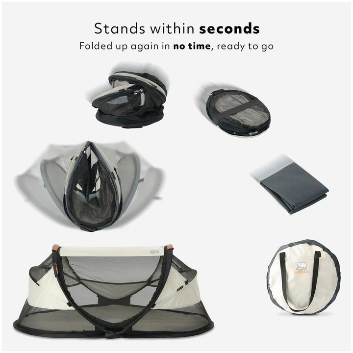Actual product image Deryan Reisebett und Spielzelt Baby Luxe