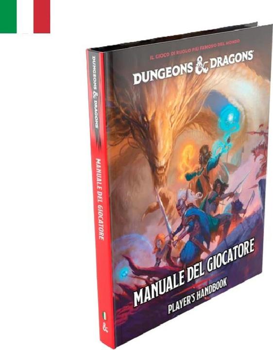 Immagine prodotto Wizards of the Coast Dungeons & Dragons - Manuale del Giocatore 2025 - Italiano (Italiano)