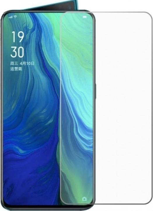 Actual product image Screenguard Oppo Reno 5G 10x Zoom Protective Glass Film Case Friendly Design (1 Piece, Oppo Reno 10x Zoom)