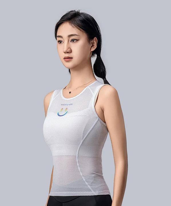 Actual product image Rockbros YDBX001 women's quick-drying cycling vest XL / XXL - white (XL, XXL)