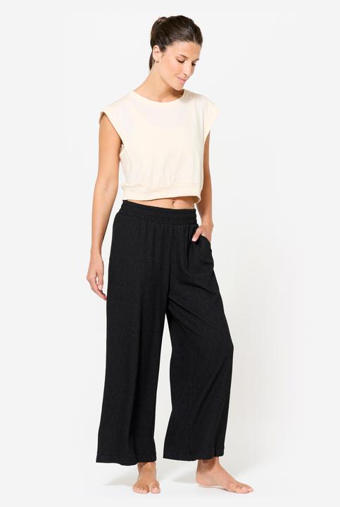 Actual product image Kimjaly Yoga Hose Damen Retreat - graphitschwarz (W30/L31)