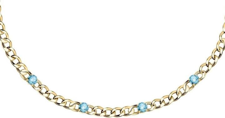 Produktbild Morellato Charming gilded necklace with Poetica SAUZ04 crystals (L)