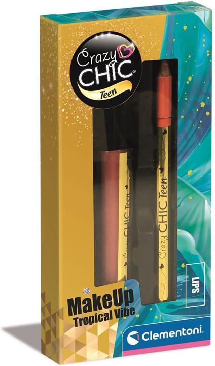 Clementoni Crazy Chic - Teen Lipgloss & Pencil - Tropical Vibe (50877)