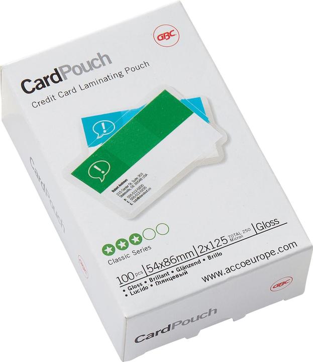 Produktbild GBC Laminierfolie (Spezial, 1 Stück, 125 µm)