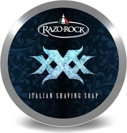 Actual product image Razo Rock Razorock XXX Menthol Shaving Soap 250g (Shaving soap)