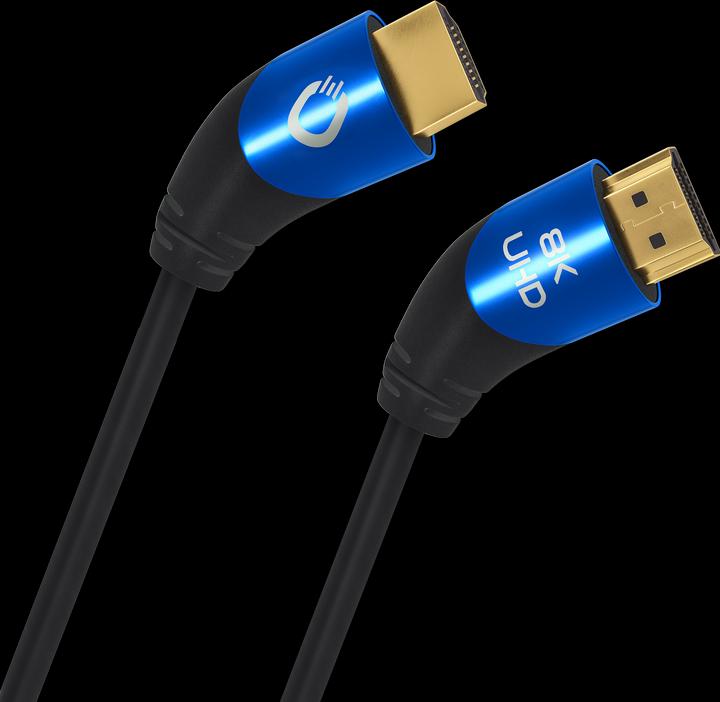 Produktbild Oehlbach HDMI AV Anschlusskabel (1x HDMI-Stecker - 1x HDMI-Stecker) 1 m Schwarz (1 m, HDMI)