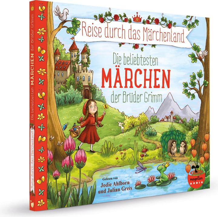 Productafbeelding Reis door Sprookjesland - De populairste sprookjes van de gebroeders Grimm (Audio-CD) (Jacob en Wilhelm Grimm, Jodie Ahlborn, Rusalka hert, Larisa Lauber, Rainer Bielfeldt, Duits)