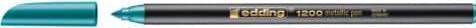 Produktbild Edding Fasermaler Metallic Colour Pen (Petrol, 1 x)