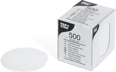 Produktbild Papstar Tropfdeckchen (500 x)