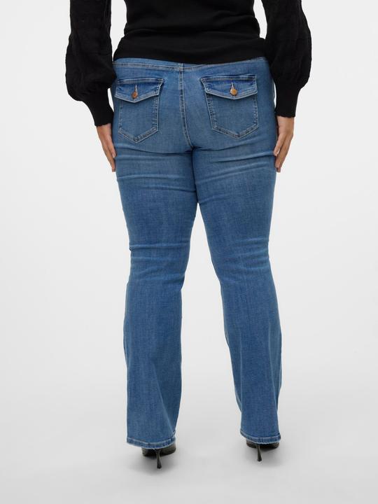 Actual product image Vero Moda VMFLASH Mid Rise Ausgestellt Jeans Ausgestellt (50)