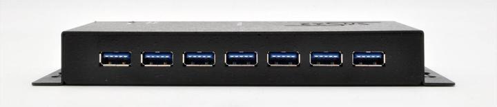 Image du produit Exsys HUB USB 3.2 7 ports externes avec alimentation. avec alimentation 12V/3A et câble USB. (USB-B, 7 Ports)
