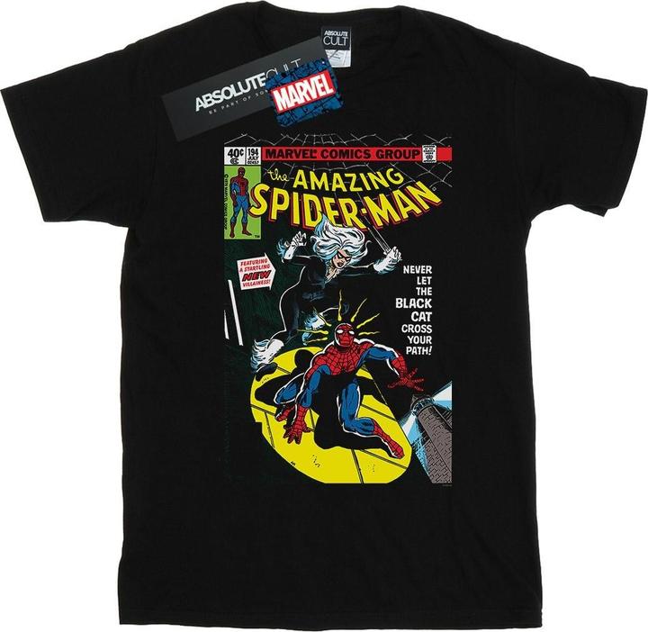 SpiderMan Black Cat Cover TShirt (3XL)