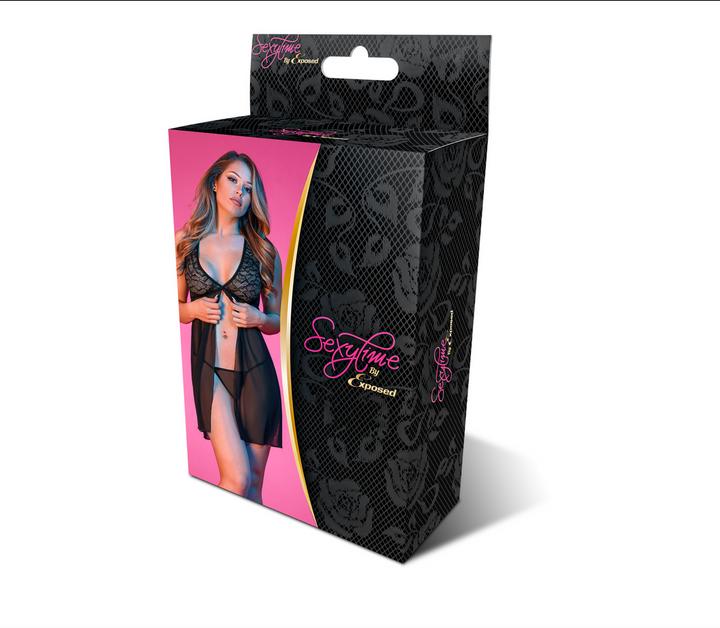 Immagine prodotto Magic Silk Fly Away Baby Doll & G-String Set (S, M)