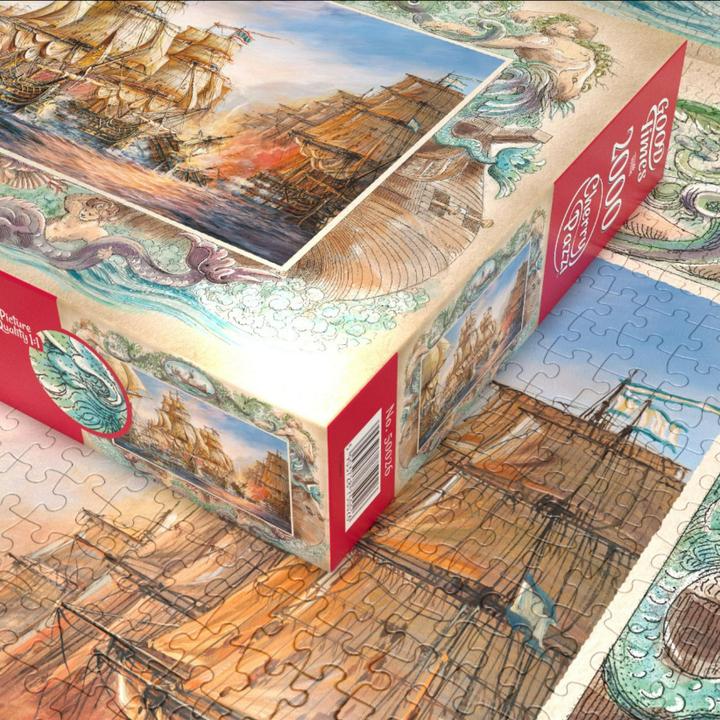 Actual product image Cherry Pazzi Puzzle sea battle 2000 pieces (2000 pieces)