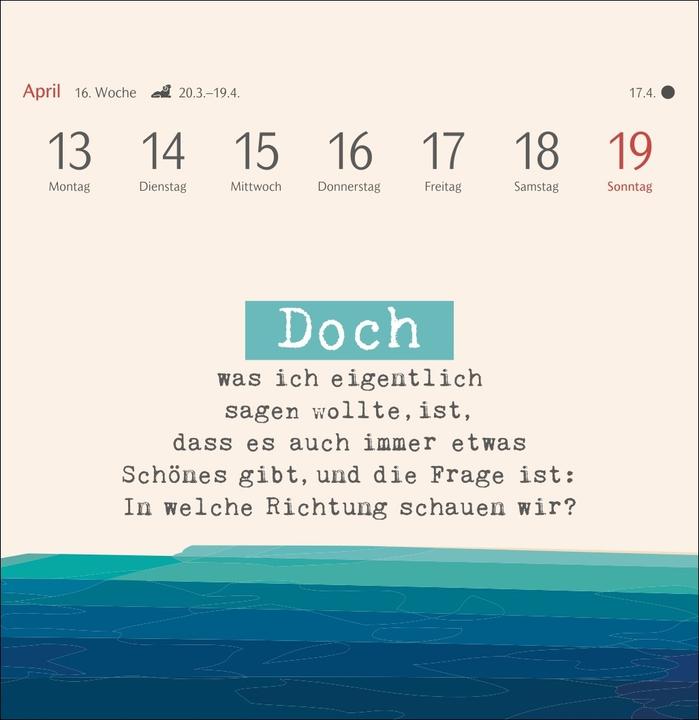 Produktbild Harenberg Clara Louise: Die Sonne in Orange getaucht Premium-Postkartenkalender 2026 - 53 Postkarten mit (Deutsch)
