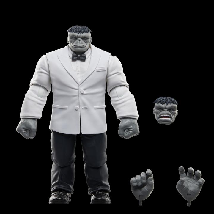 Actual product image Hasbro Wolverine 50th Anniversary Marvel Legends pack 2 figurines Marvel's Patch & Joe Fixit 15 cm