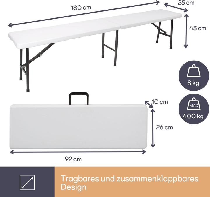 Actual product image Perel Folding bench
