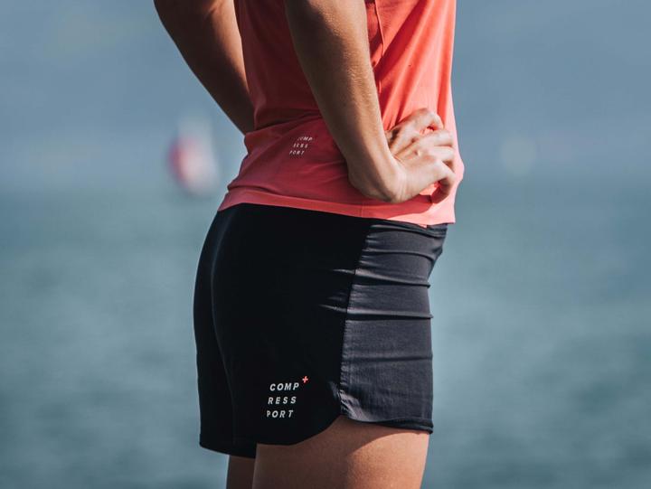 Actual product image Compressport Performance Overshort W - Black Edition 2023 (XS)