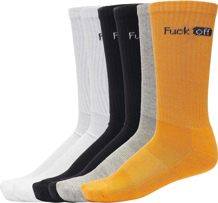 Image du produit Mister Tee Fuck Off Socks 6-Pack (Lot de 3, 39 - 42)