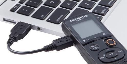 Productafbeelding Olympus VN-541PC met CS 131 softcase (4 GB)