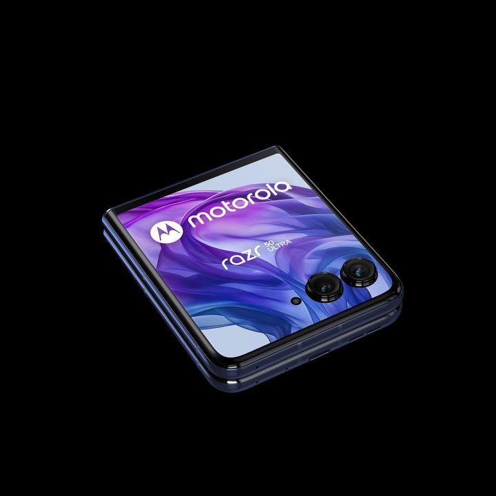 Actual product image Motorola Razr 50 Ultra (512 GB, Midnight Blue, 6.90", SIM + eSIM, 50 Mpx, 5G)