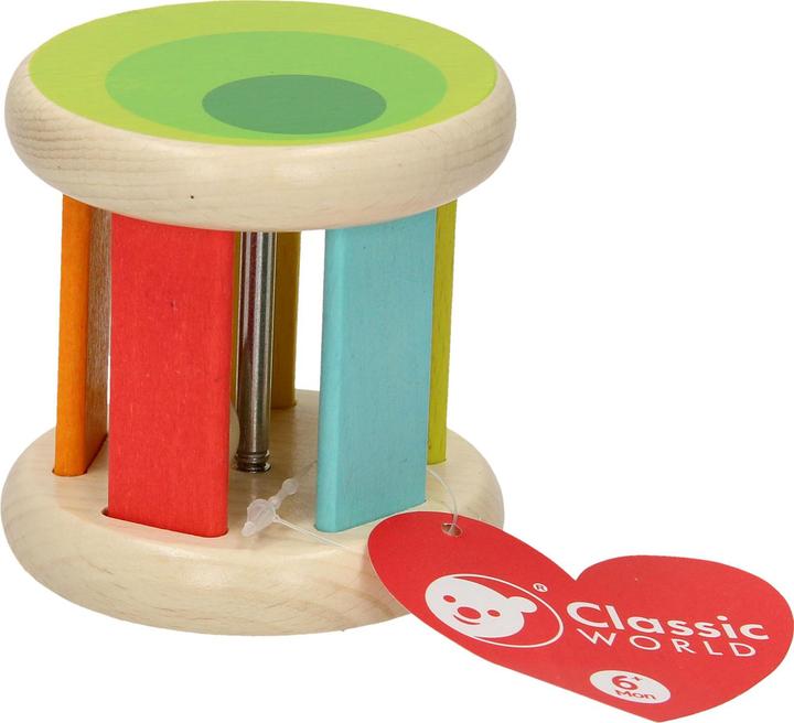 Actual product image Classic World Rolling rattle