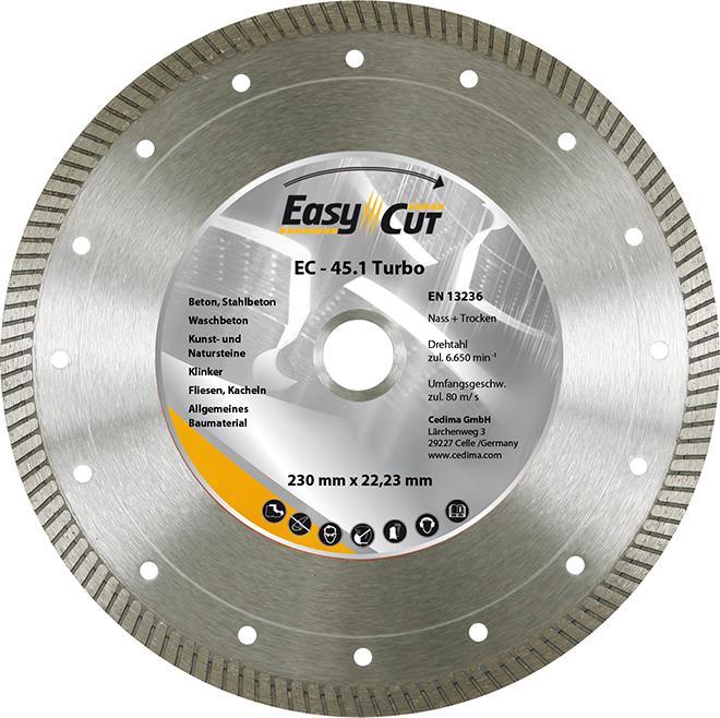 Produktbild Cedima Diamant Trennscheibe EC-45.1230x1,8x10x25,4/22,23