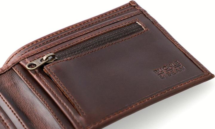 Immagine prodotto Buckle & Seam Portafoglio in pelle Bill Brown