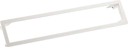 Actual product image Bachmann Frame for power strip - white