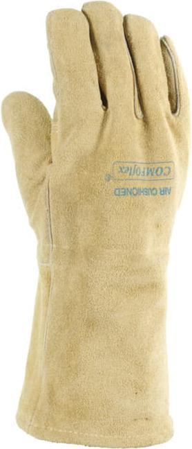 Produktbild Weldas Schweisserhandschuhe Bucktan Grösse XXL (10,5) gelb EN 388, EN 12477, EN 1149-2 (10.5)