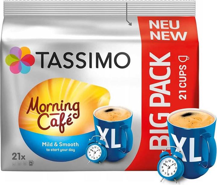 Produktbild Tassimo Morning Cafe Mild&Smooth XL 21 Kapseln (21 x Port.)